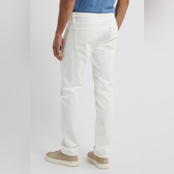 Citizens of Humanity Slim Straight Jeans NWT Soft White High Rise - Picture 3 of 7